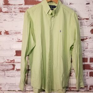 Ralph Lauren Gingham Button Down M
